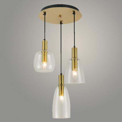 Подвес 74752/3HQ COP медь 3х40W E14 d360 h1000, 24